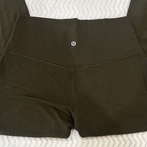 Lululemon High-Waist dark green Align Leggings